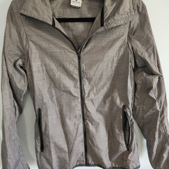 Nike Jackets & Blazers - Nike Gray Windbreaker Lightweight Athletic Jacket